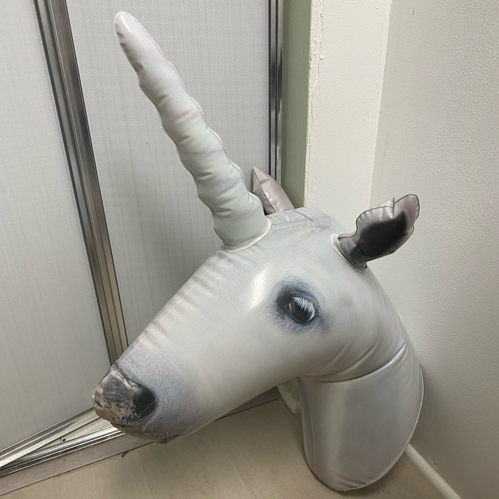White Unicorn Wall Decor